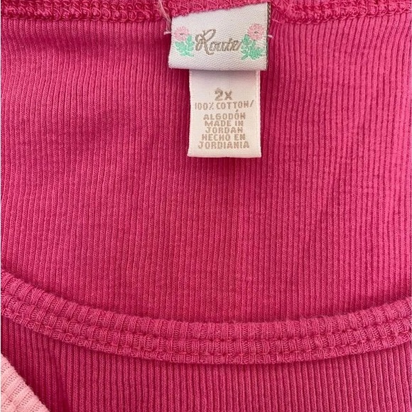 2X Ribbed Double Tank Top - Picture 2 of 3